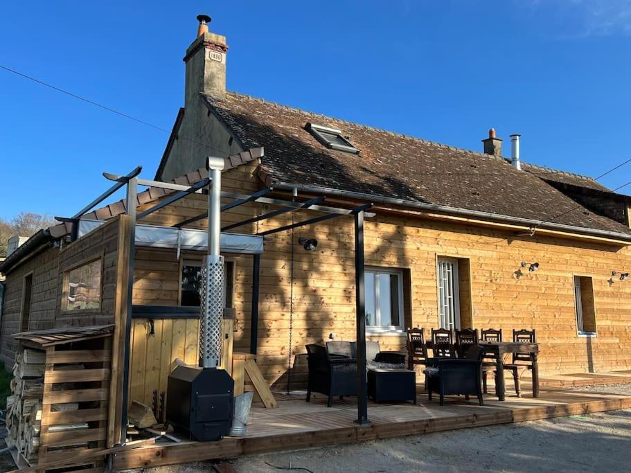 Relaxing Cottage Bain Nordique Ancinnes المظهر الخارجي الصورة