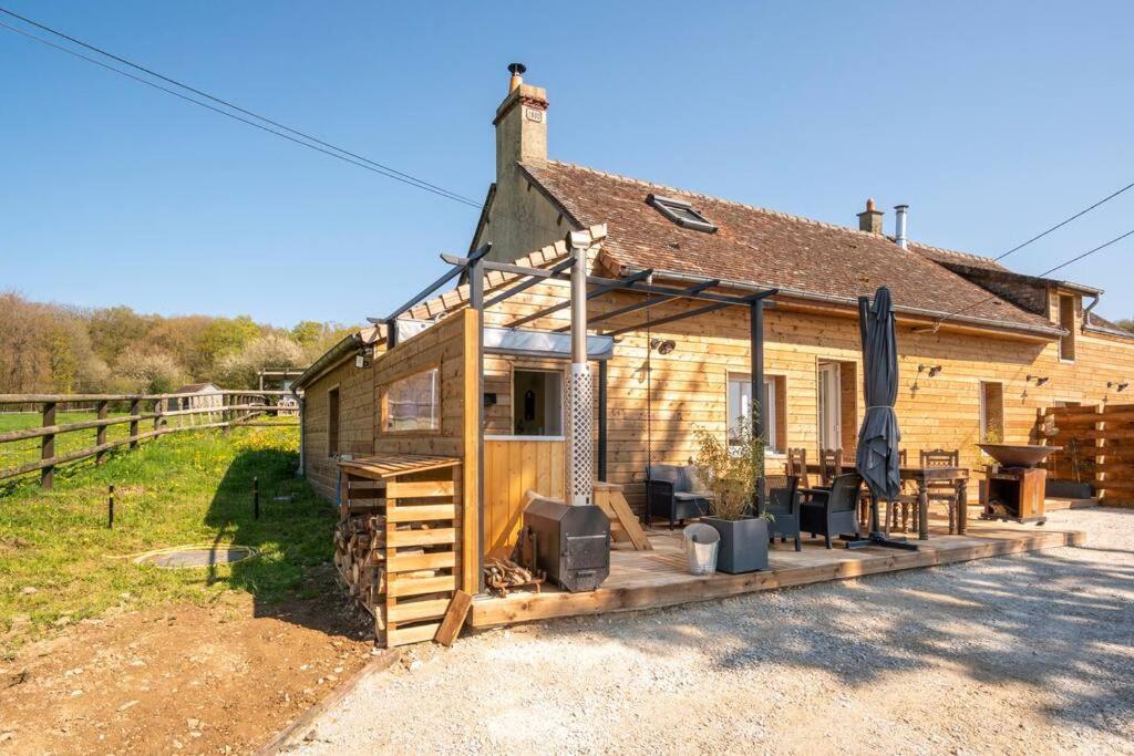 Relaxing Cottage Bain Nordique Ancinnes المظهر الخارجي الصورة